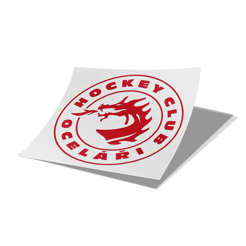 Samolepka logo HC Oceláři, 25cm