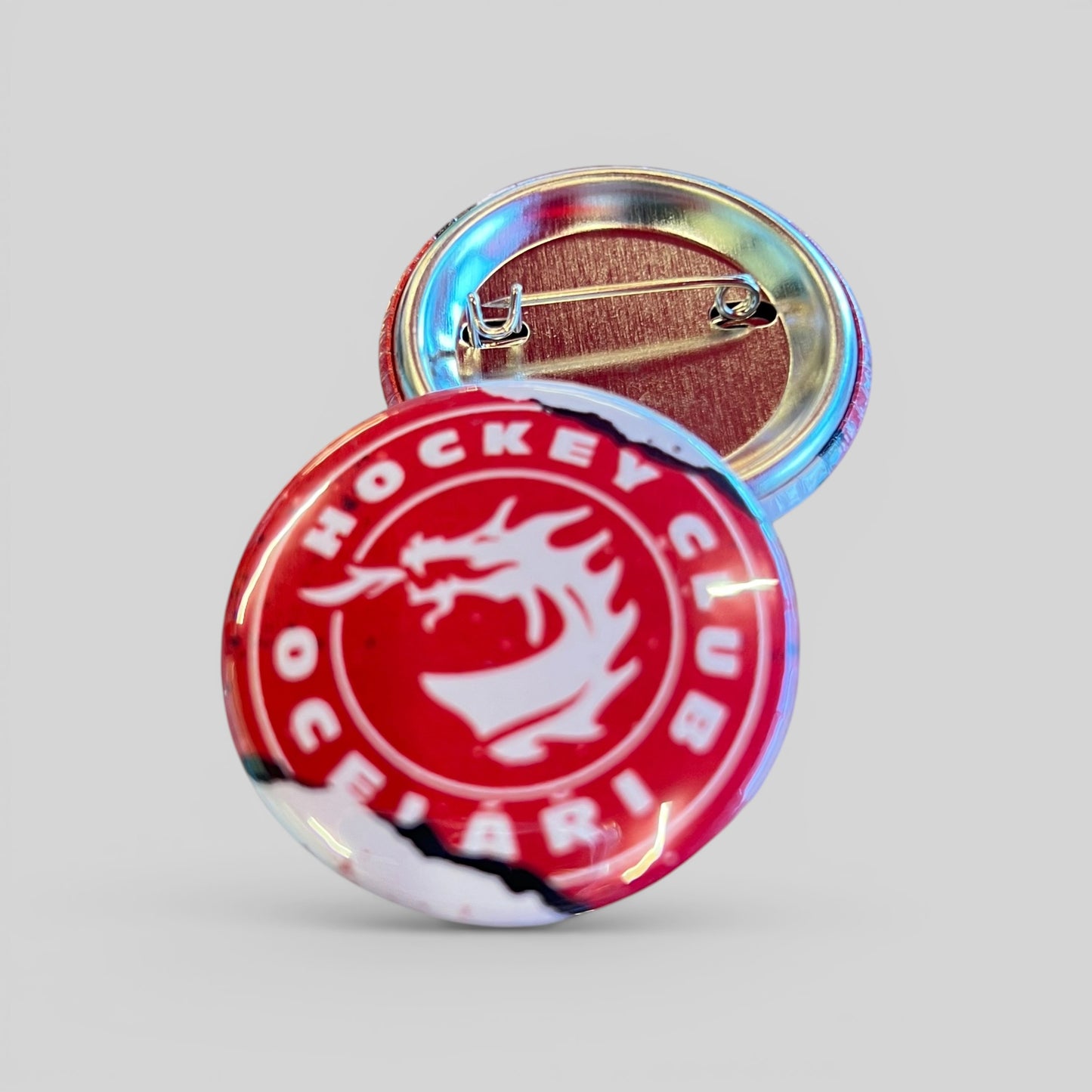 Placka 37mm HC Oceláři logo