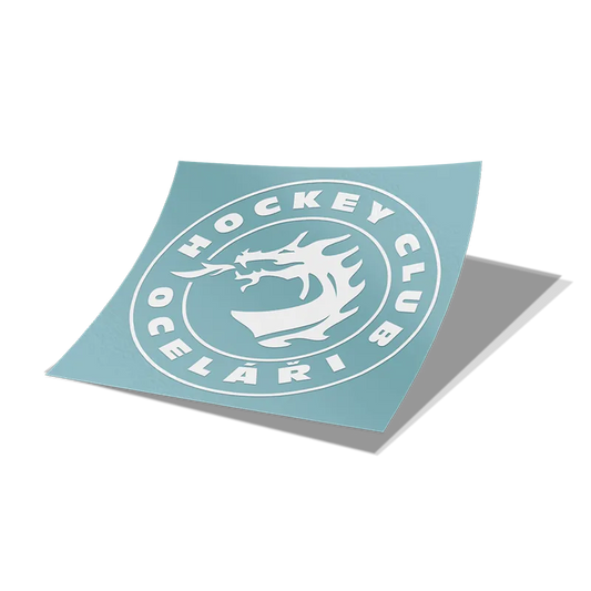 Samolepka na auto, logo HC Oceláři