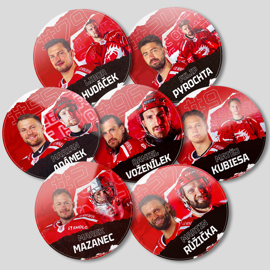 Samolepka s hráčem 26/27 HC Oceláři