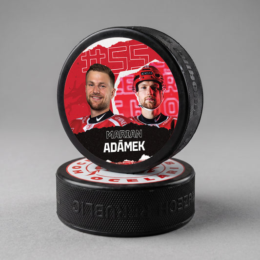 Puk s hráčem 26/27 HC Oceláři