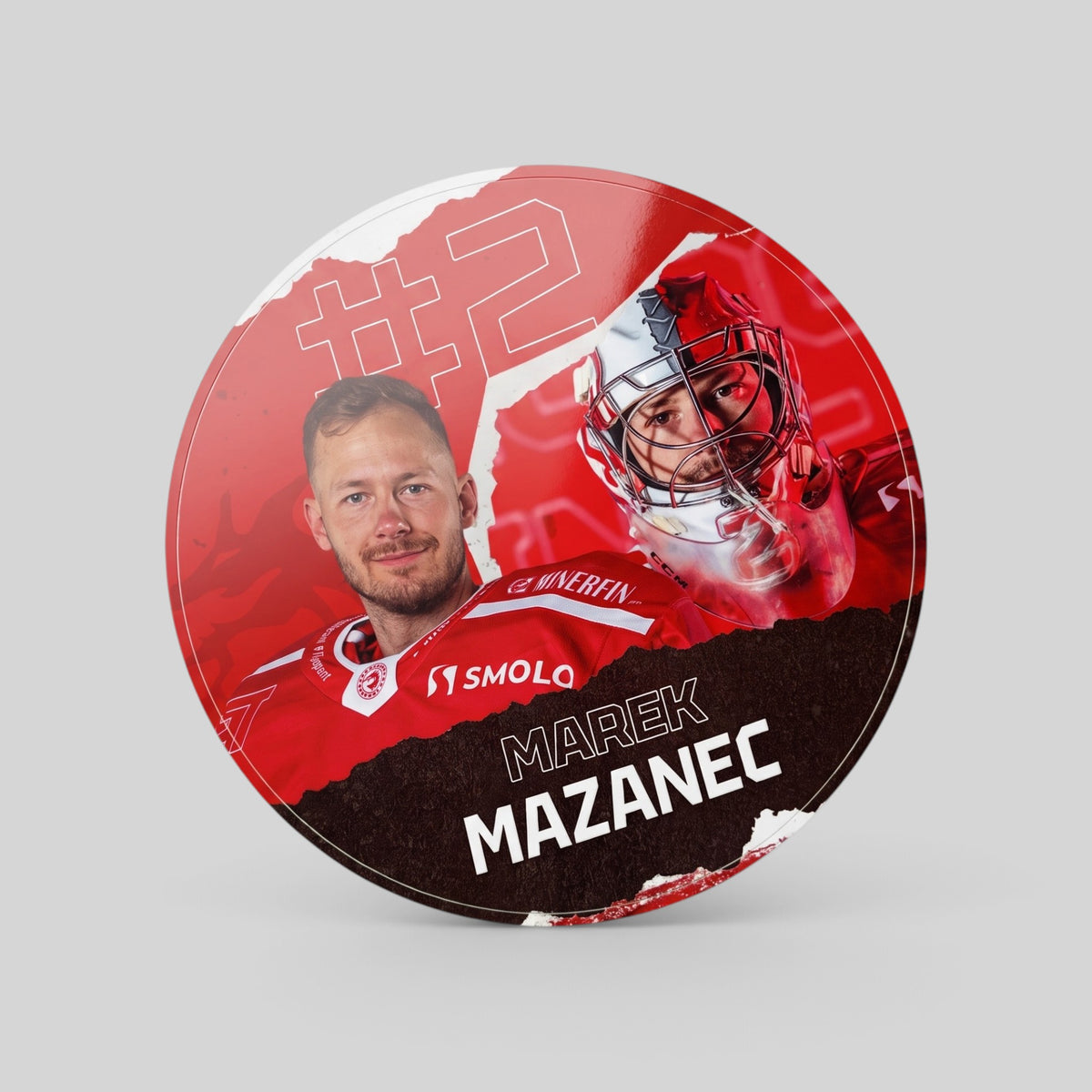Samolepka s hráčem 26/27 HC Oceláři
