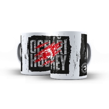 Hrnek černý šrám logo