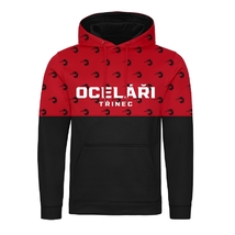 Mikina dětská red and black HC Oceláři Be unique