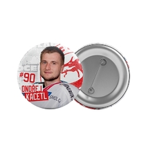 Placka s hráčem Kacetl 2022/23 HC Oceláři