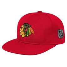Kšiltovka pro děti Snap CHI Logo Flatbrim Chicago Blackhawks