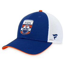 Kšiltovka EDM 23 Authentic Pro Draft Structured Trucker Edmonton Oilers