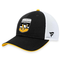 Kšiltovka PIT 23 Authentic Pro Draft Structured Trucker Pittsburgh Penguins