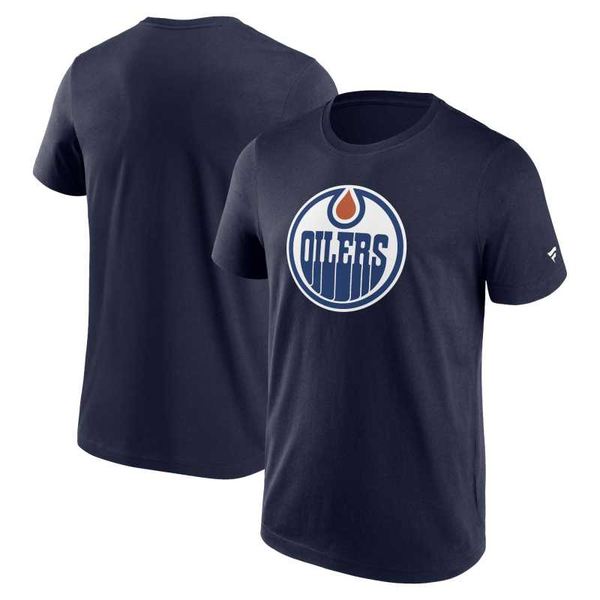 Tričko pánské EDM Primary Logo Graphic T-Shirt Edmonton Oilers