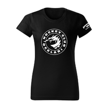 Tričko dámské klasik logo Oceláři - černé