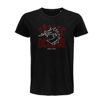 Tričko pánské logo draka v nápisu HC Oceláři Třinec