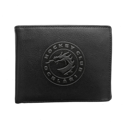 Kožená peněženka s ražbou loga HC Oceláři Třinec