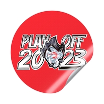 Samolepka Play off 2023 HC Oceláři